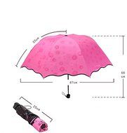 Mother's Day Gift, Elegant Ultralight Windproof Sun Rain Folding Umbrella (Dark Green) N7