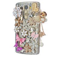 Spritech(TM) Bling Phone Case For LG V10,3D Handmade Crystal Perfume Pattern Accessary Design Clear Cellphone... N10