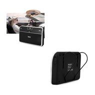 Hands Free Vehicle Mounted Bluetooth Speakerphone with Multiuse by Deruicent