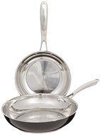 KitchenAid KCS60LCOB Stainless Steel 6.0-Quart Low Casserole with Lid Cookware - Onyx Black N32