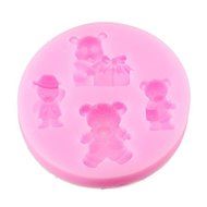 Silicone Winnie Fondant Cake Cupcake Mold DIY Chocolate Mold N3