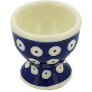 Polish Pottery 2&quot; Egg Holder N3