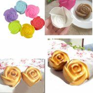 GOTD Baking Mould Cake Bread Chocolate Jelly Candy Mold, Kitchen Craft Colourworks Silicone Cupcake Cases, Pack... N7