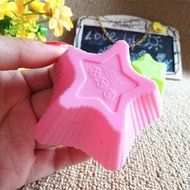 GOTD Baking Mould Cake Bread Chocolate Jelly Candy Mold, Kitchen Craft Colourworks Silicone Cupcake Cases, Pack... N8