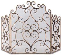 Kora Metal Fireplace Screen
