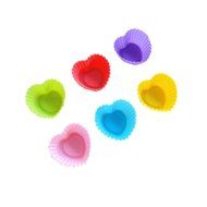 GOTD Baking Mould Cake Bread Chocolate Jelly Candy Mold, Kitchen Craft Colourworks Silicone Cupcake Cases, Pack... N9