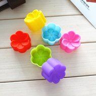 GOTD Baking Mould Cake Bread Chocolate Jelly Candy Mold, Kitchen Craft Colourworks Silicone Cupcake Cases, Pack... N17