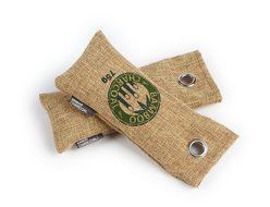 Ohuhu [Set of 2, 75g] Natural Air Purifying Bags /Charcoal Air Purifier Bags for Shoes, Gym Bags, Sporting Equipment... N3