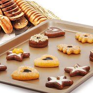 Yilove Non-stick Baking Cookie Sheet-Champagne,14.5&quot;x10&quot; N2