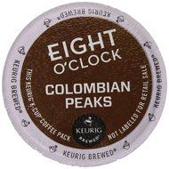 Eight O Clock Coffee, Colombian Peaks, 24 Count