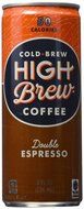 High Brew Coffee Double Expresso - 8 oz - 12 Pack