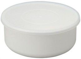 Noda enamel white series round 19cm RD-19 (japan import)