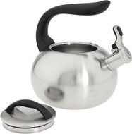 Chantal Brushed Stainless Steel 2-Quart Bubble Teakettle N3