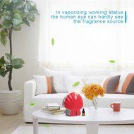 Aroma Diffuser Automatic Portable Cute Ultrasonic Aroma Diffuser Humidifier for Home, Cars, Bathroom and More... N13