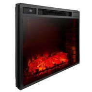 AKDY Freestanding 6 Setting LED Backlight Buttons Temperature Control Adjustable Remote Electric Fireplace Heater...