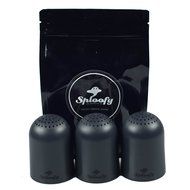 Sploofy Smoke Air Filter Replacement Cartridges - GRAPHITE Three Pack