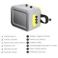Skullcandy Barricade Bluetooth Wireless Portable Speaker, Black N12