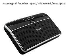 Hands Free Vehicle Mounted Bluetooth Speakerphone with Multiuse by Deruicent N2