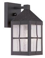 Livex Lighting 2680-07 Brighton 1-Light Outdoor Wall Lantern, Hammered Bronze by Livex Lighting