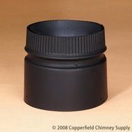 Selkirk Corporation 8 Inch Model DSP Double-Wall Stovepipe Stove Adaptor