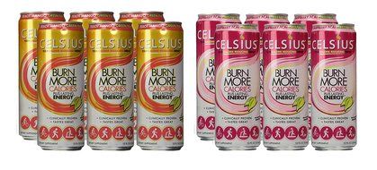 Celsius Green Tea, Peach Mango, 12 Ounce (Pack of 12) N22