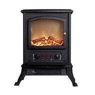 Bestmart INC Free Standing 1500W Portable Electric Fireplace Firebox Stove with Heater N3