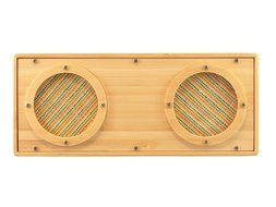 Otis &amp; Eleanor Bongo Bamboo Wood Bluetooth Speaker, Cape Town N11