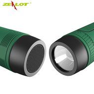 ZEALOT S1 Portable Waterproof Wireless Bluetooth Speaker - Power Bank Output, 3 Mode Flashlight, Hands Free Answering... N18