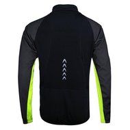 WOLFBIKE Thermal Fleece Cycling Jersey Shirt Casual Jacket Long Sleeve, Green, Size XL N50