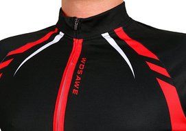 WOLFBIKE Thermal Fleece Cycling Jersey Shirt Casual Jacket Long Sleeve, Green, Size XL N64