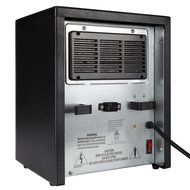 Homegear 1500 SqFt Infrared Electric Portable Space Heater Black +Remote Control