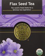 Flax Seed Tea - Organic Herbs - 18 Bleach Free Tea Bags N3