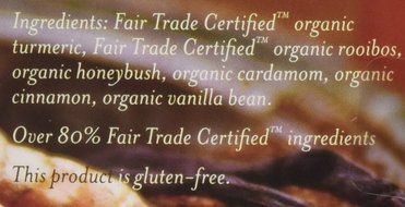 Numi Organic Turmeric Tea Amber Sun - 12 Tea Bags