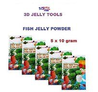Gracilaria Jelly Power (5Pack 10gx5) Best for Gelatin Art - 3D Jelly cake Tools