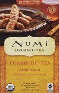 Numi Organic Turmeric Tea Amber Sun - 12 Tea Bags N3
