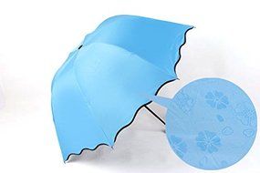 Mother's Day Gift, Elegant Ultralight Windproof Sun Rain Folding Umbrella (Dark Green) N13