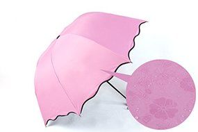 Mother's Day Gift, Elegant Ultralight Windproof Sun Rain Folding Umbrella (Dark Green) N16