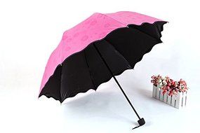 Mother's Day Gift, Elegant Ultralight Windproof Sun Rain Folding Umbrella (Dark Green) N19
