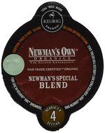 Newman&#039;s Own Organics Keurig Vue Pack, Newman&#039;s Special Blend, 32 Count