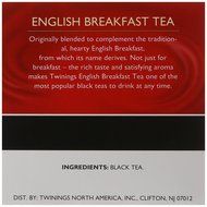 Twinings English Breakfast Tea, K-Cup Portion Pack for Keurig K-Cup Brewers, 12 Count(Packaging may vary) N4