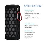 Elala Portable Speaker, Bluetooth Speaker with Built-in 7000mAh Power Bank, Loud Volume, Enhanced Bass, Waterproof... N4