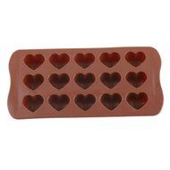 Silicone Ice Cube Chocolate Cake Jelly Tray Pan Heart Maker Mold Mould