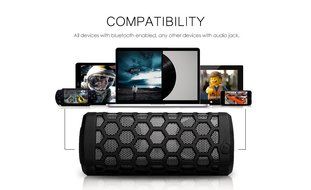 Elala Portable Speaker, Bluetooth Speaker with Built-in 7000mAh Power Bank, Loud Volume, Enhanced Bass, Waterproof... N6
