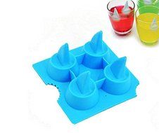 Creative Shark Fins Shape Silicone Ice Tray Mold Cake Diy Mould Ice Cube Cake Tools