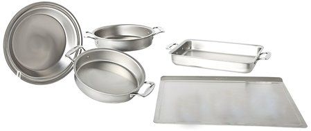 360 Cookware Premium Stainless Steel 5 Piece Bakeware Set