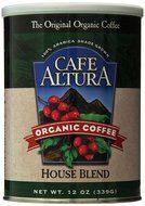 Cafe Altura Ground Organic Coffee, Regular Roast, 12 Ounce (Pack of 3)