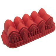Freshware Rose Pattern Pound Cake Silicone Mold and Pan N5