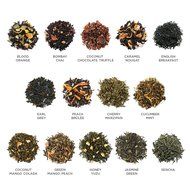 Tea Fort&eacute; SINGLE STEEPS Loose Leaf TEA CHEST, 28 Different Single Serve Pouches - Black Tea, Green Tea, White...