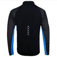WOLFBIKE Thermal Fleece Cycling Jersey Shirt Casual Jacket Long Sleeve, Green, Size XL N77
