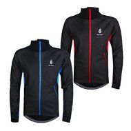 WOLFBIKE Thermal Fleece Cycling Jersey Shirt Casual Jacket Long Sleeve, Green, Size XL N79